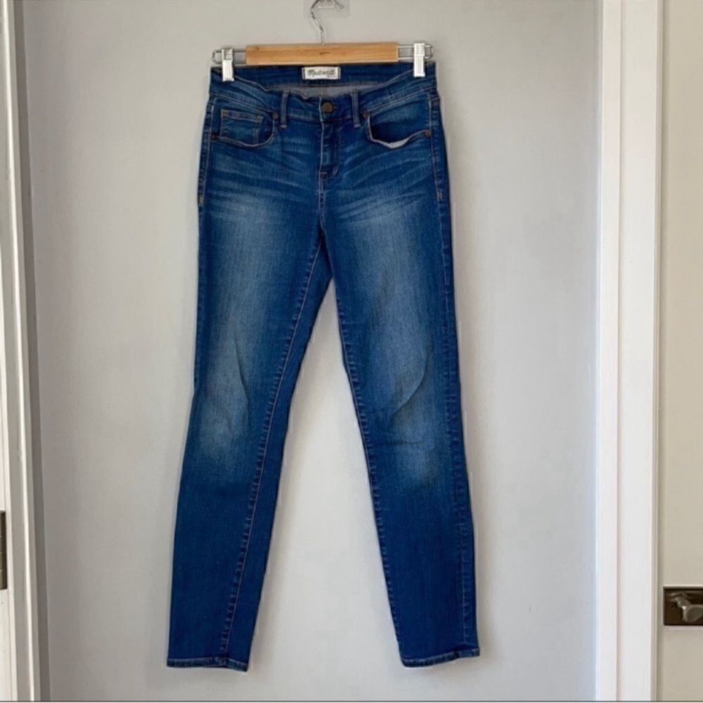 Madewell 9” Mid-Rise Skinny Jeans With Magic Pockets